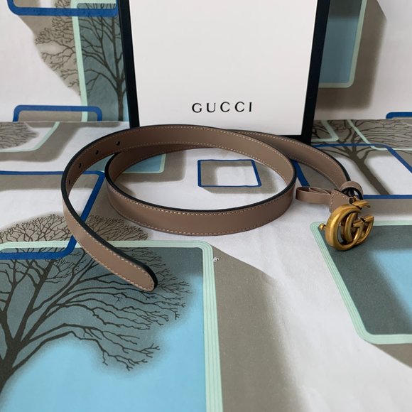 Leather belts with double G buckle main image 6